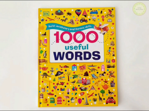 Age 3-5 | 1000 First Words Picture Book - DK - vocabulary literacy early learning