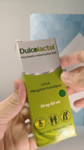 DULCOLACTOL Lactulosa Sirup 60ml Membantu Mengatasi Konstipasi