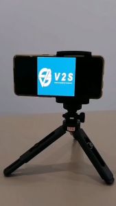V2S ZJ-09 Tripod Support Rotation Foldable Bracket Stand Holder for Phone