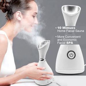 Face Steamer Deep Clean Moisturizing Steaming Face Skin Care Hot Cold Sprayer Facial Steamer Spa Care Sauna Sprayer