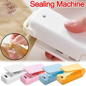 Mini Portable Sealer Plastic Bag Storage Bag Clip Sealing Machine Packing Seal for Food Storage Seal Snack Sealing Kitchen Tools