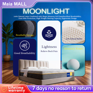 MAIA Premium Luxe 5-Zone Orthopedic Memory Foam Mattress | 7.87 Inch Medium Firm Ergonomic Tatami Foam Hotel Quality Bed