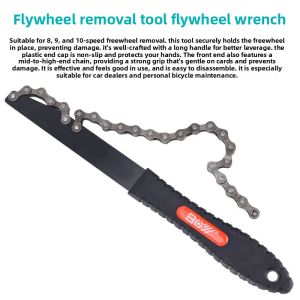BOY Cassette Flywheel Removal Wrench Cassette Flywheel Removal Sleeve Bicycle Repair Tool Card Fly Sleeve