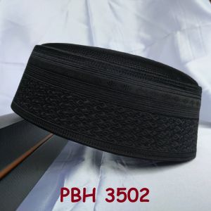 Songkok Sudemala/ Songkok Haji Hitam PBH 3502/ Kopyah/ Peci