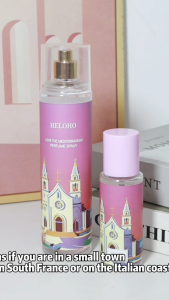HELOHO Perfume Love the Mediterranean Fragrance Mist 250ml/75ml Fresh Floral Body Spray for Women Long Lasting