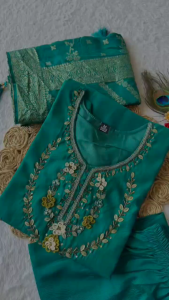 [PRE-ORDER] Size M to 2XL KURTI PANT OR DUPPAT FABRIC:- ROMAN SILK WITH HEAVY EMBROIDERED WORK sets_360