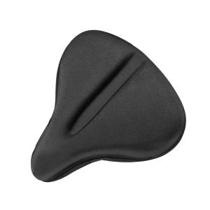 1 Piece Cycling Riding DIY Accessories Exercise Bike Seat Gel Cushion Cover For Large Wide Bicycle Pad