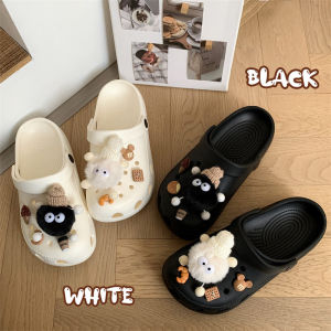 รองเท้าแตะ EVA สำหรับผู้หญิง รองเท้าแตะชายหาดฤดูร้อน รองเท้าแตะกันลื่น ส้นหนา รองเท้าแตะสวมสบาย รองเท้าแตะกันลื่นสำหรับกลางแจ้ง