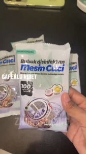 Bubuk Pembersih Mesin Cuci Pembersih Kotoran Pada Tabung Mesin Cuci