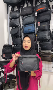 TAS SLEMPANG CLUCTH SLINGBAG PRIA WATERPROOF [SIELLE.ID 9116]