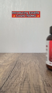 [NEW] Estalife CoQ10 150MG | Coenzyme | Heart Prenatal Immunity Supplement | Vegan | 60 Capsules