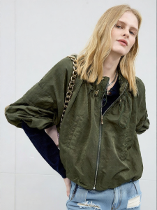Juicy Couture | Loose Fit Drawstring Short Jacket