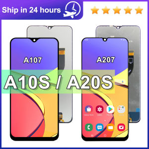 For Samsung A10S A20S LCD Replacement Display Touch Screen Digitizer Assembly Compatible with A107F A207F Models