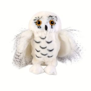 20cm/7.87inch Cute Snowy Owl Stuffed Animal Plush Brave Boys AndGirls Room Owls Plush Decor Kids Gifts For Children toys