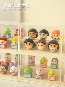 【NEW】Acrylic Display Box Organizer Riser Dustproof Protection Showcase for Action Figures Toys Desktop Blind Box Storager