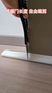 2024 Hot PVC Flexible Door Bottom Sealing Strip Under Door Draft Stopper Sealing Strip OundProof Gasket Weatherstrip Draft Guard