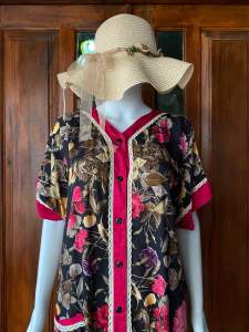Daster Bumil Busui Cantik Model Full Kancing Renda/Daster Renda Kombinasi Baru Burhan Model Kombinasi