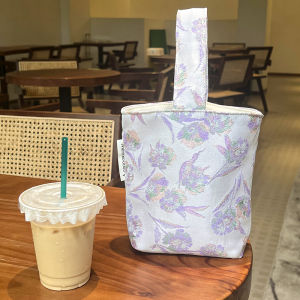 Ins Small Size Exquisite Hand Bag Portable Bucket Bag Niche Style Vegetable Basket Baby Diaper Bag Commuter Bag Walking Mobile Phone Bag