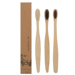 【Free Shipping】Colorful Environment-friendly Natural Bamboo Toothbrush Oral Care Bamboo Handle Soft Bristles Tooth Brush Whitening Toothbrush
