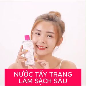 Nước Tẩy Trang Làm Sạch Sâu Lớp Trang Điểm MAYCREATE Chai 300ml – Loại Bỏ Lớp Make Up Cứng Đầu Kiềm Dầu Nhờn Dưỡng Ẩm Da Mềm Mại