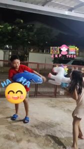 ปืนฉีดน้ำเป่าลมลายสัตว์สำหรับเด็ก ผู้ใหญ่ ปืนฉีดน้ำเด็กสงกรานต์ ปีนฉีดน้ำสงกรานต์ Water Gun