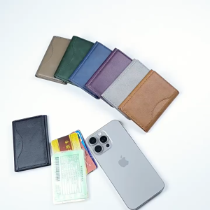 3 In 1 Magnetic Wallet Leather Wallet Case Phone Card Holder Cover Magsafe Card Holder iphone