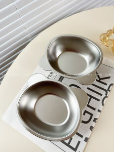 Food Grade Baby 304 Stainless Steel Bowl Cartoon Cute Bear Bowl for Baby Noodles Porridge Supplementary Food Small Bowl