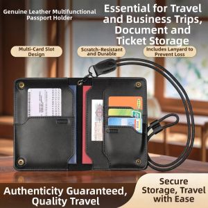 MLZH | Multifunctional Passport Cover for Travel