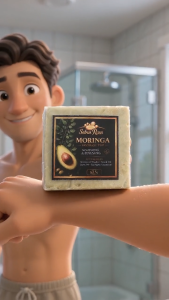Moringa Handmade Soap Sabun Rasa (62.5g)