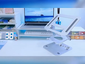 Laptop stand Pc stand Tablet holder stand Portable laptop stand Laptop table stand foldable 3-level height adjustment