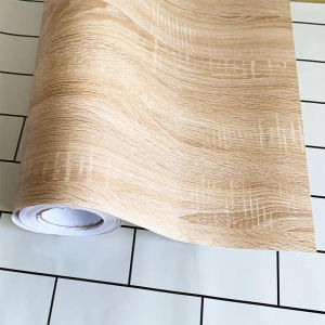Giấy Dán Tường Gỗ Cổ Điển Vinyl Tự Dính Có Thể Tháo Rời Nhãn Dán Tiếp Xúc Cho Tủ Quần Áo Nhà Bếp Đổi Mới Chống Thấm Nước Chống Ẩm