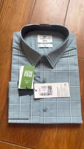 Áo Sơ Mi Nam kẻ Aristino Bamboo ALS00203 dáng ôm slimfit