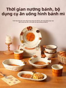 Bát Sứ Dưới Men Đẹp cho Snacks Yoghurt Rice Desserts