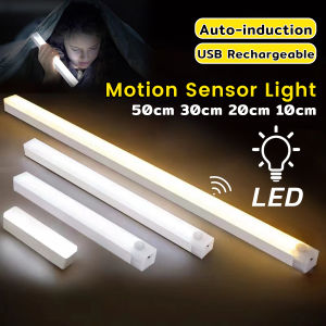 Jozoo Led Light Strip for Wardrobe Cabinet Study Lamp Motion Sensor Night Light Wireless Magnetic USB Rechargeable