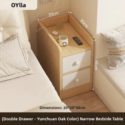 Oylang Narrow 20cm Bedside Simple Storage Cabinet