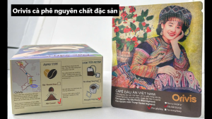 Cà Phê Phin Giấy Arabica Đặc Sản ORIVIS - Mộc nguyên chất Thơm Ngon Đậm Vị Coldbrew/Nóng
