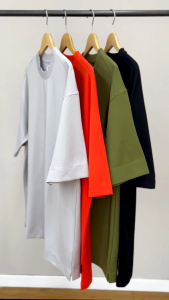 SUB Men Oversized T-Shirt Short Sleeve - Army Green - 610004