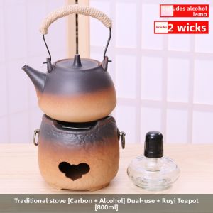 MIANXIAOCHENG | Indoor Outdoor Ceramic Tea Making Set