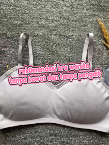 [MM] BR009 BRA WANITA TANPA KAWAT - SPORT BRA WANITA TANPA KAWAT BAHAN COTTON HALUS - PUSH UP BRA - PAKAIAN DALAM WANITA