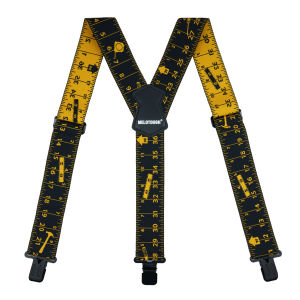 MELOTOUGH  Suspenders Fully Elastic 2 inch Wide Y back Heavy Duty Work Suspenders