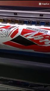 Stiker Striping KARISMA X 125 - 125 D grafis variasi 007
