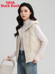 YAYA | Hooded Light Thin Down Vest Women 2026