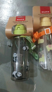 Snapkis KidsTritan Straw Water Bottle 500ml Assorted