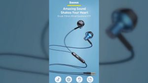 Tai nghe chân cắm 3.5mm Baseus Encok H19 Wired Earphone - NGH19