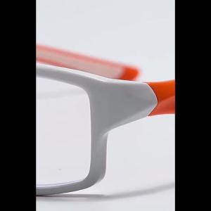 TR90 Sports Office Anti Blue Light Readers Glasses +A combination of orange glasses case and black glasses cloth