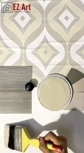 EZ Art Wallpaper Modern Neutral collection Self-adhesive PVC Waterproof Wall Sticker- beige brown cream
