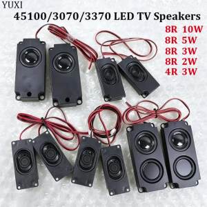 1Pair Audio Portable Speakers For Computer PC Speaker 3070 45100 3370 LCD TV Speakers Rectangle Loudspeaker 2W 3W 5W 10W 4/8Ohm