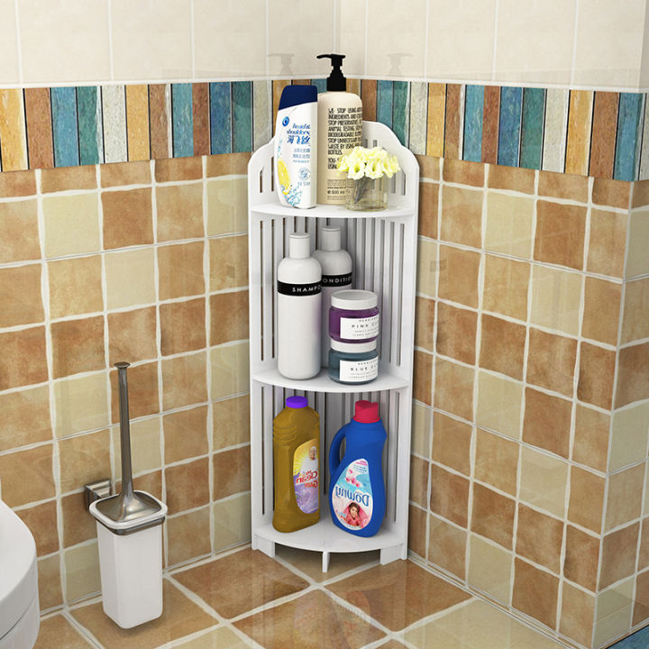 Bathroom Triangle Storage Rack MultiLayer Toilet Corner Storage Rack