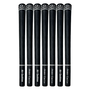Golf Grip Jean-Carlo 5-Star Air Cushion Golf Grips Standard Size Sweat Drainage Mesh Rubber Grips for All Golf Clubs