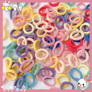 50pcs Seamlessness Baby Hair Ties for Girls Hair Bands Girls Multicolor Elastic Ponytail Holders Caddy Colors Hair Ties